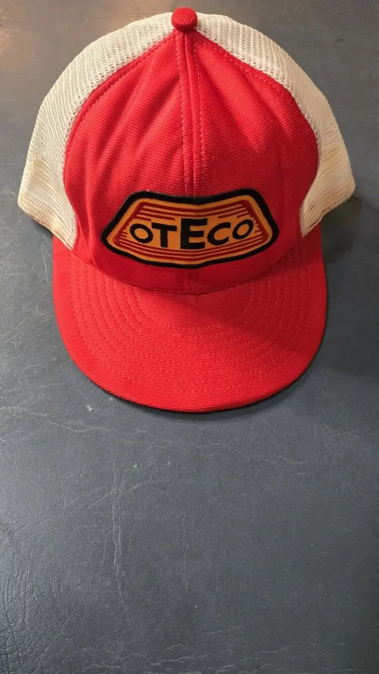 Kozas Made In USA custom caps Vintage Oteco Oilfield Equipment Trucker Cap